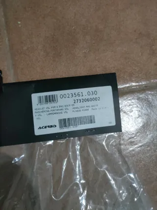 Careta Acerbis KTM Blanca