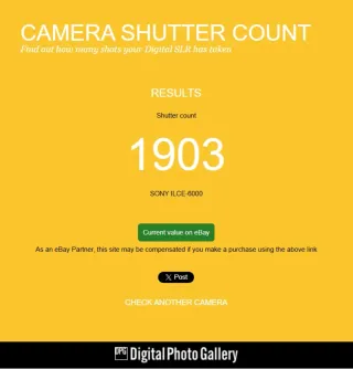 Sony A6000 + Sigma 30mm – 1.903 disparos