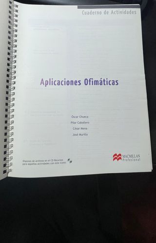 Aplicaciones Ofimáticas