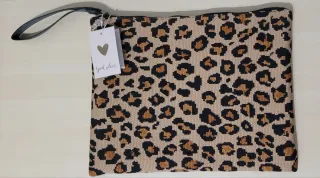Borsa porta intimo lingerie bag leopardato