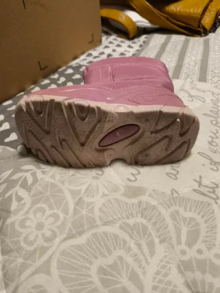 Botas de nieve niña rosas