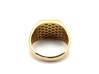 E1793426-32 Sello Oro 18k Con Circonitas