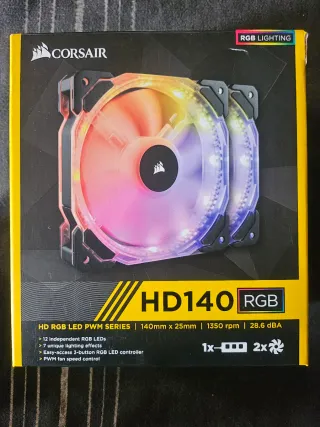 Corsair HD140 RGB Ventilador