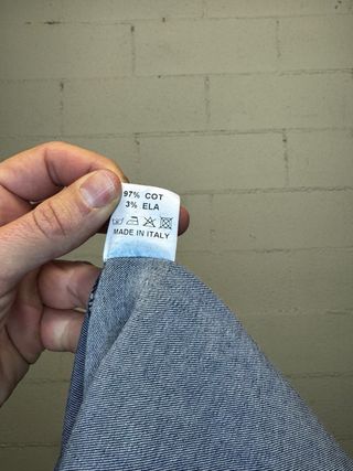 Camicia in Denim Blu