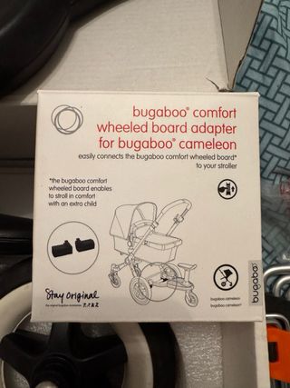 Patinete Bugaboo Comfort y adaptador camaleon 3