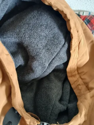 Chaqueta Camel Impermeable Lefties Talla S