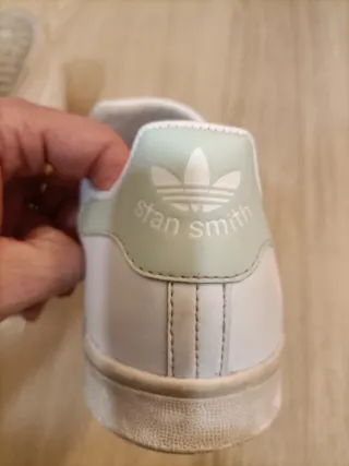 Zapatillas Adidas Stan Smith Mujer Blancas/Menta