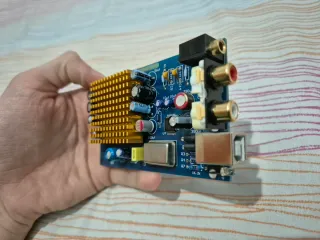 Placa decodificadora de audio base