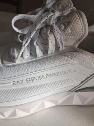 Scarpe da ginnastica Emporio Armani bianche