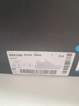 Scarpe da ginnastica Emporio Armani bianche