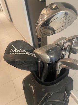 Bolsa Callaway y set palos Cobra NV-HL70+