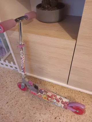 Patín infantil con diseño de unicornios