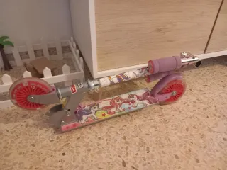 Patín infantil con diseño de unicornios