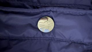 Cazadora Moncler original Azul y Blanca