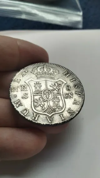 8 Reales Plata 1809 Fernando VII