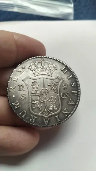 8 Reales Plata 1809 Fernando VII