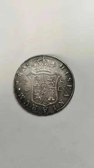 8 Reales Plata 1809 Fernando VII