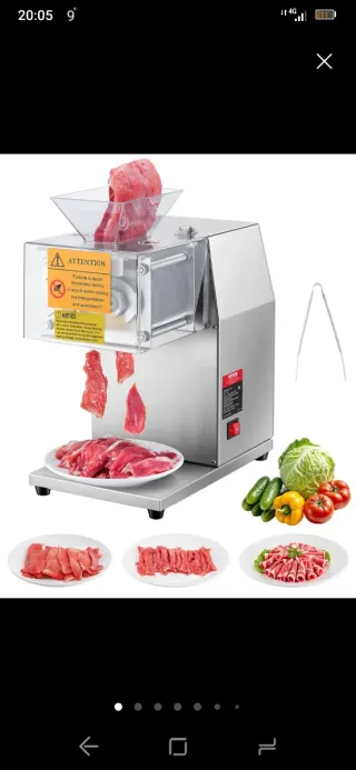 Rebanadora de carne profesional