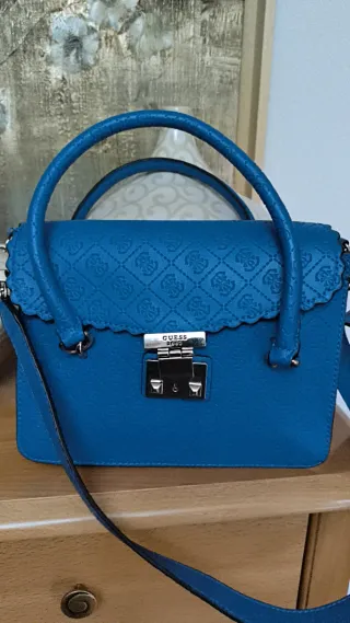 Bolso Guess Azul Original