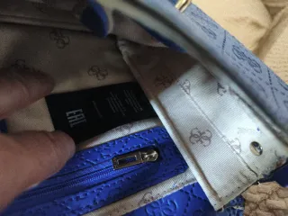 Bolso Guess Azul Original