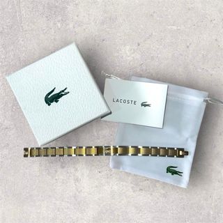Pulsera Lacoste Dorada y Plateada