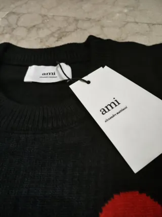 Jersey Ami Paris Negro