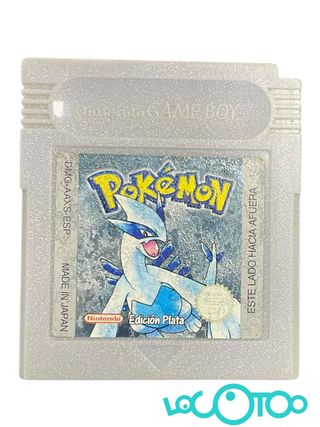 GAME BOY COLOR POKEMON EDICION PLATA