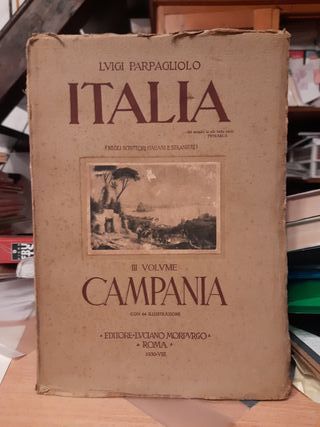 Luigi Parpagliolo Italia III vol. Campania. 1930