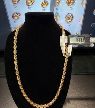 Cadena Cordón Salomónico Oro 18k