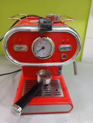 Cafetera Roja con Termómetro