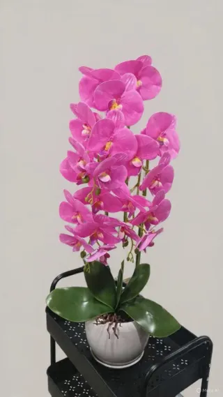 Vaso de Orquídea Artificial