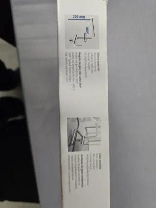 Grifo de cocina abatible TRES