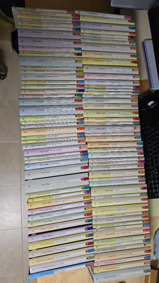 Colección de 96 libros como nuevos