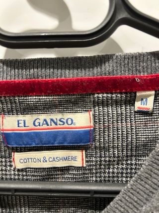 Jersey El Ganso Gris Hombre Talla M