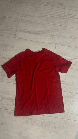 Camiseta Adidas Niño 14/16 años Roja y Amarilla