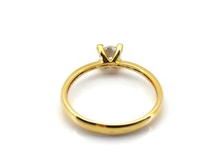 E1793426-25 Sortija Oro 18k Circonita Talla 14