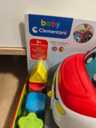 Coche Clementoni Tony Formas y Colores