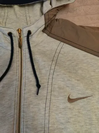 Nike Vintage Zip Hoodie 90s / Y2K Color Block