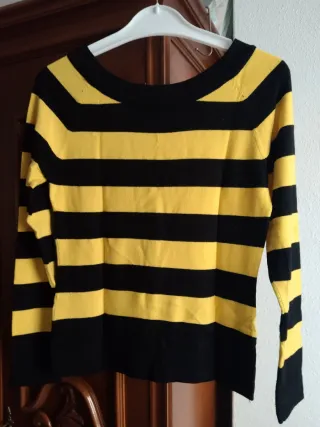 Jersey rayas amarillo y negro