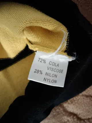 Jersey rayas amarillo y negro