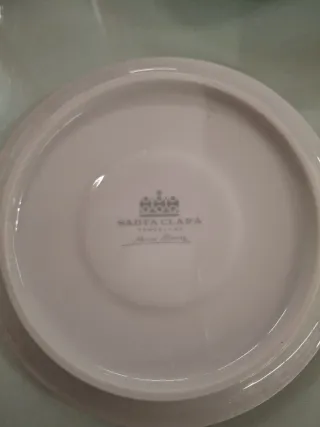 6 Platitos Santa Clara 14 cm