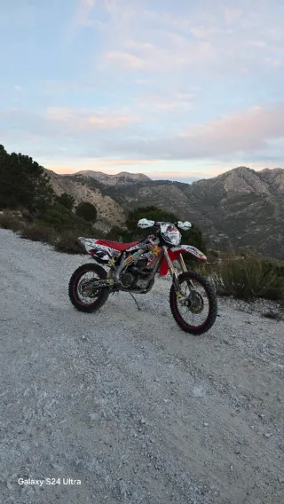 Honda CRF 450R Cross matriculada