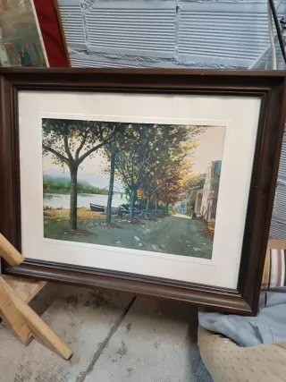 Cuadro pintado a mano