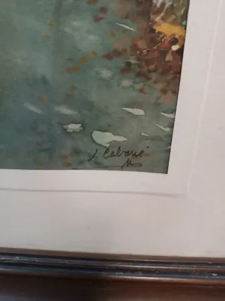 Cuadro pintado a mano