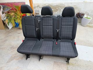Asientos Mercedes Vito 3 plazas