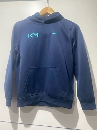 Sudadera Nike Azul con Logo Teal
