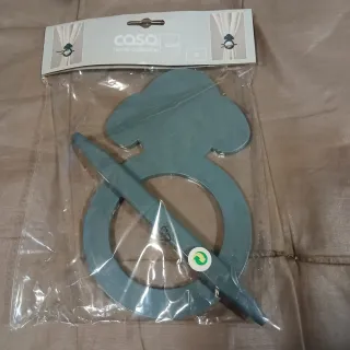 2 Sujeta Cortinas Casa Diseño Nube