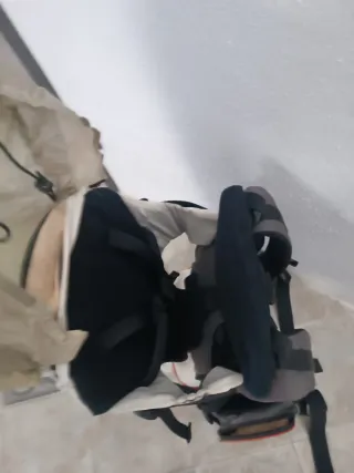 Mochila Porta Bebé Decathlon, paseos excursiones.