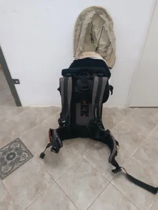 Mochila Porta Bebé Decathlon, paseos excursiones.