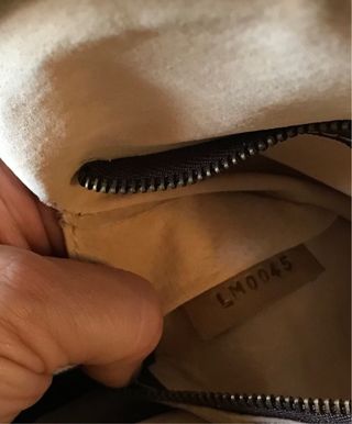 Mochila Louis Vuitton Vintage Marrón y Dorada